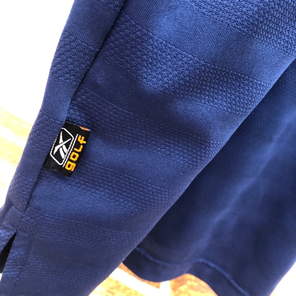 RBK Golf Polo Shirt- Mens Sz L- Navy Blue, In excellent condition. - Picture 3 of 4